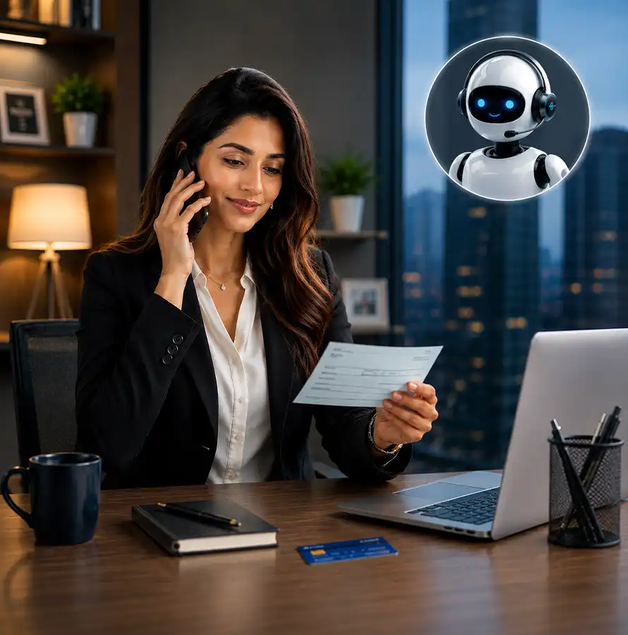 FINANCIAL SERVICES demo caller