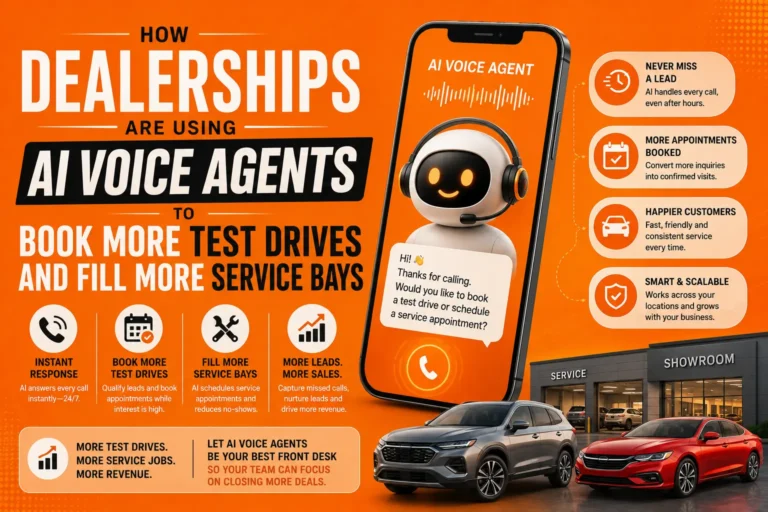 How Dealerships Are Using AI Voice Agents to Book More Test Drives and Fill More Service Bays