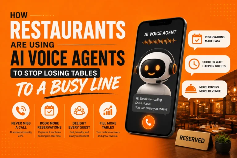 How Restaurants Are Using AI Voice Agents to Stop Losing Tables to a Busy Line
